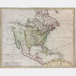 Carte De L'Amerique Septentrionale