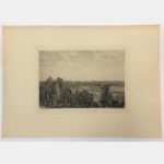 Bordeaux vue prise de la côte de Cénon