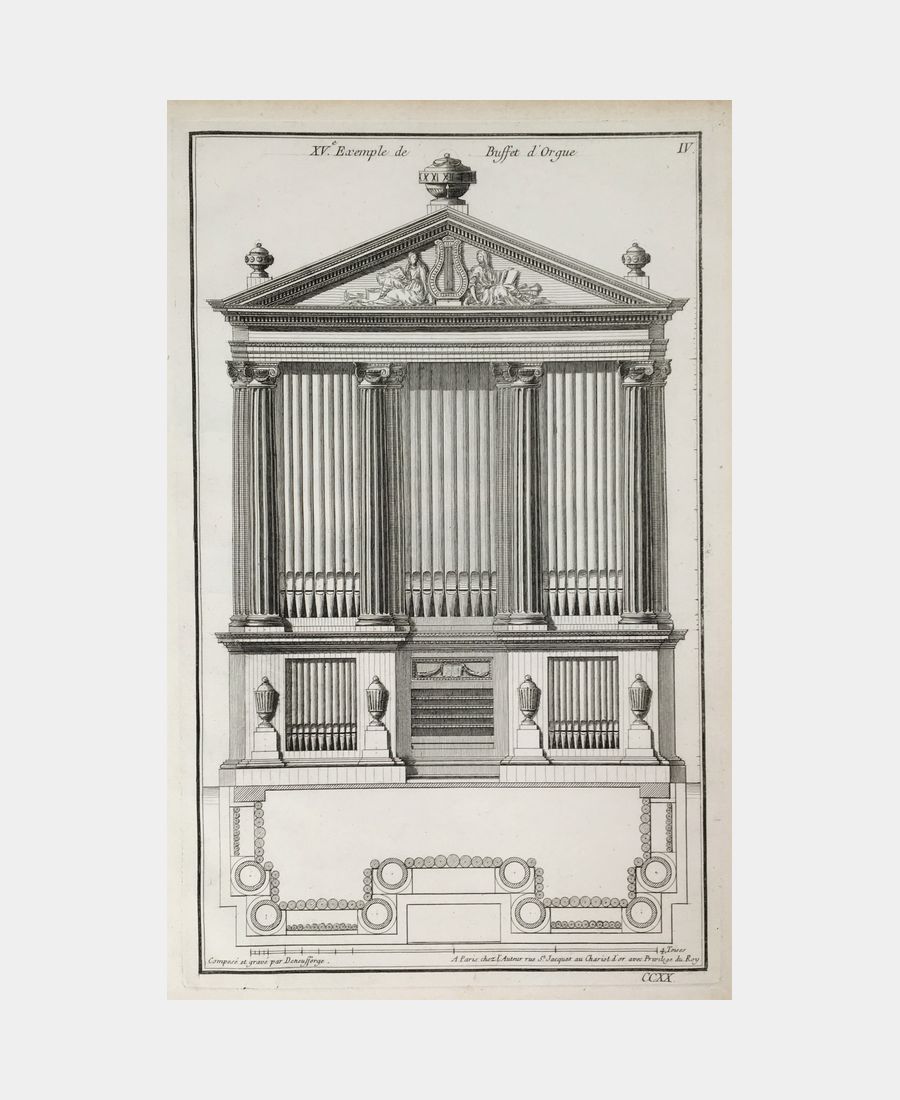 XVth Example of an organ case XVth Example of an organ case - Image 1