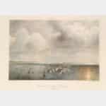 Bataille navale de Malaga. 24 juillet 1704.