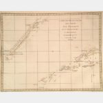 Carte des Découvertes faites dans la Mer Pacifique sur le Vaisseau de Roi, La Résolution, commandé par le Capitaine Cook en 1774.
