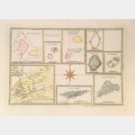 Isles de Wallis. Esquisse de la Baye Dusky dans la Nouvelle Zéelande. I. de Pasques.