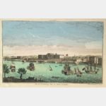 Vüe de Pondichery dans les Indes Orientales