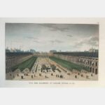 Vue des galeries du Palais Royal en 1789.