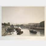 Vue de la Seine et du pont de Solférino prise du Pont de la Concorde