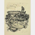 Le Bâteau en construction or Peace in Armor