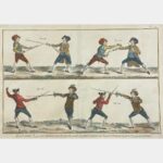 Escrime, gardes Italiennes avec la riposte…