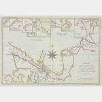 Détroit de Magellan, avec les Plans des principaux Ports, Bayes de ce Détroit