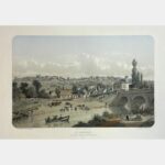 Avranches, vue prise de la route de Granville, à Pont-Gilbert