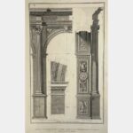 Architecture. "Composite Gantry with Pedestal. Portico profile."