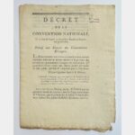 Décret de la Convention Nationale, du 13e jour de ventôse, an second de la République Française, une & indivisible, relatif aux envoyés des gouvernemens étranges.