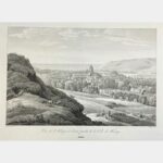 Vue de l'Abbaye et d'une partie de la Ville de Fécamp