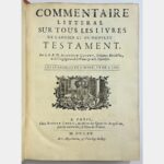 The Gospels of S. Mark, and S. Luke. Commentaire litteral sur tous les livres de l'Ancien et du Nouveau Testament.