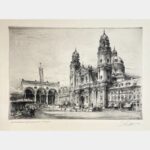 Theatinerkirche mit Feldherrnhalle, München