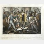 Christophe Colomb apaise une révolte à bord