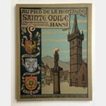 Au pied de la montagne Sainte-Odile.