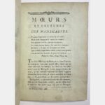 Madegasse customs and traditions