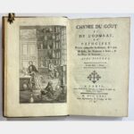 Chymie du Gout et de l'Odorat, ou Principes Pour composer facilement, & à peu de frais, les Liqueurs à boire, & les Eaux de senteurs. Avec Figures.