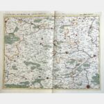 Map of the surroundings of Luxembourg